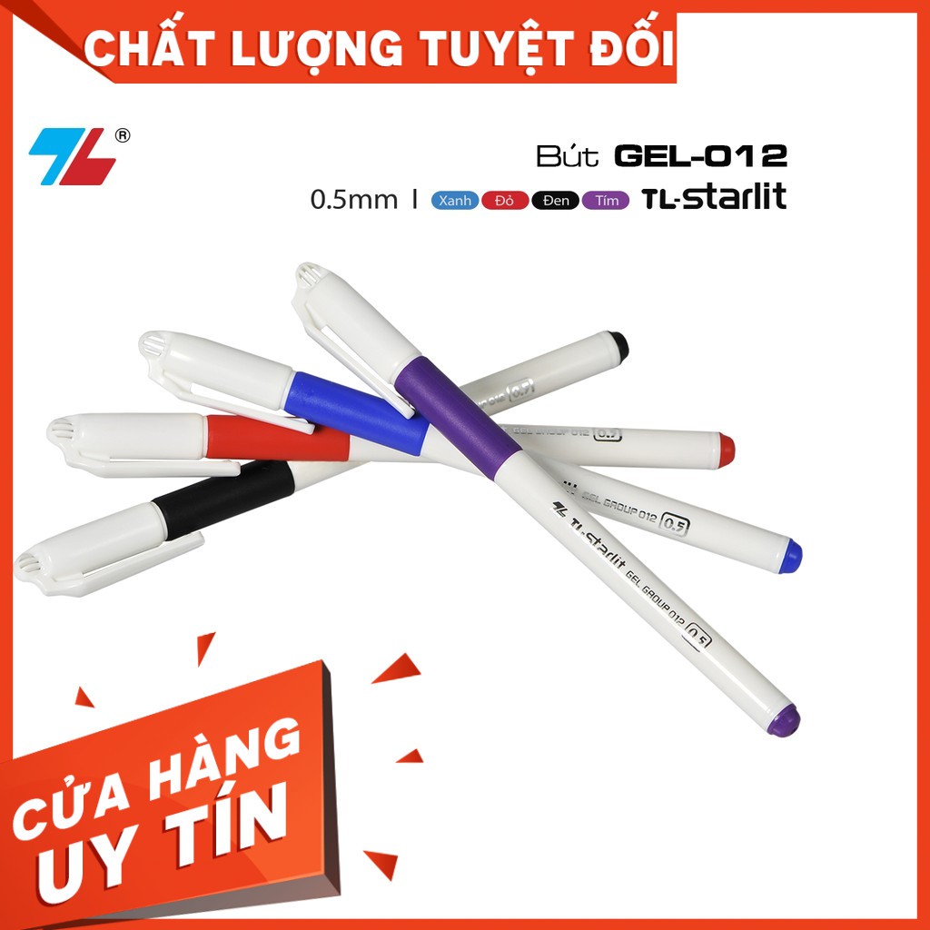 10 chiếc Bút gel thiên long 012