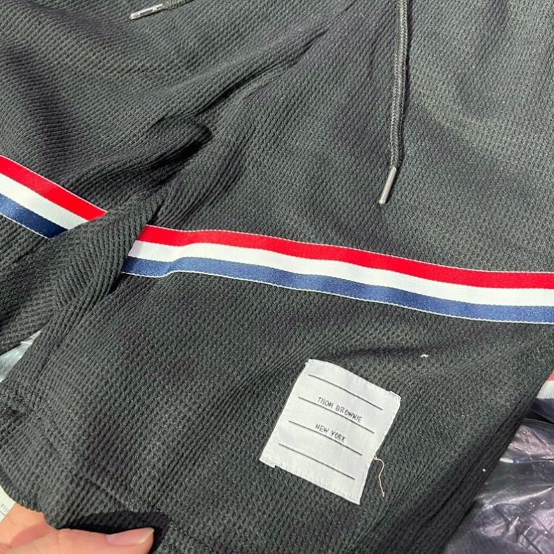 Bộ Nam Thome Viền Kẻ - Bộ Thể thao mùa hè Cao Cấp Cho Nam