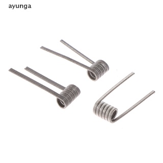 [new] 10pcs Superfine MTL Fused Clapton Prebuilt Coi Ni80 Alien Tank High resistance [vn]