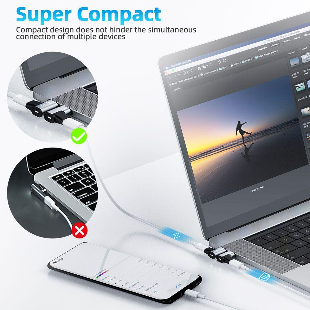 Đầu Nối Chuyển Đổi PD USB C Sạc Nhanh