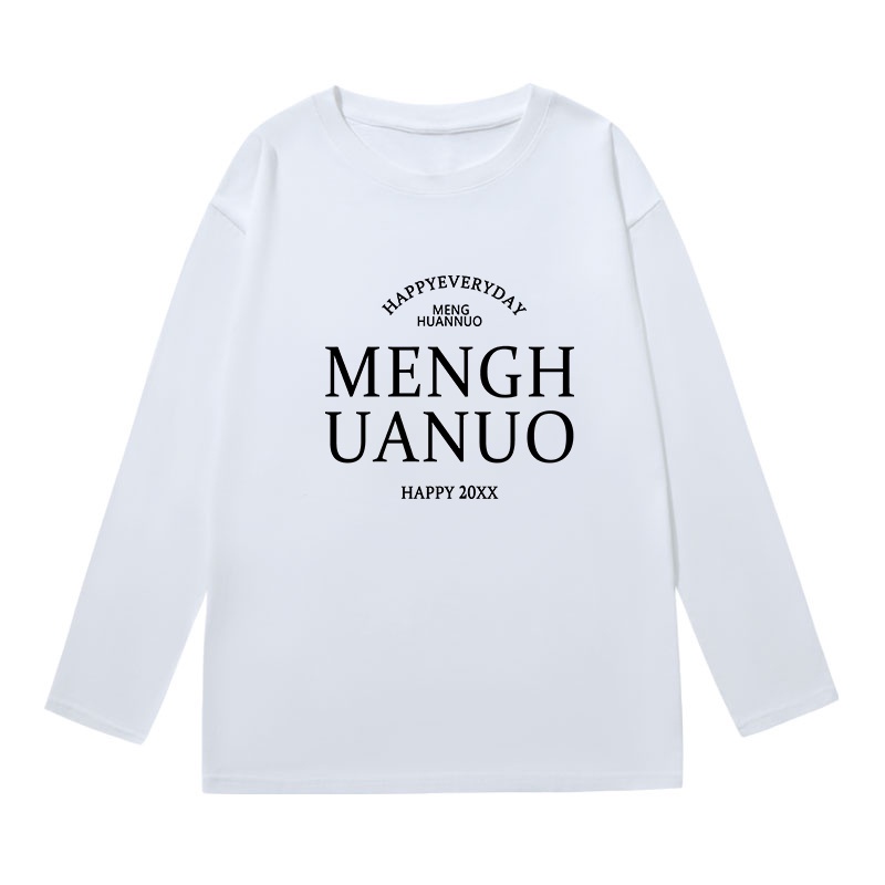 NRVP Áo Thun Nữ Dài Tay Dáng Rộng Phong Cách Hàn Quốc Mới