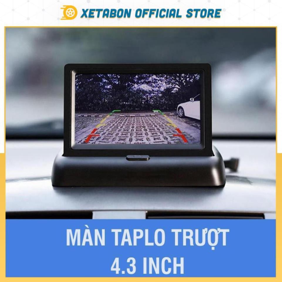 Màn hình taplo xe hơi LCD 4.3 inch , gập trượt