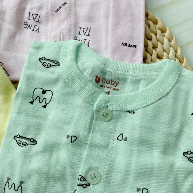Bộ dài tay sơ sinh Nuby cho bé