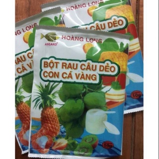 Bột thạch rau câu con cá dẻo gói 10g