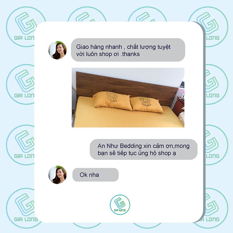 Bộ ga giường 💖m6/m8/2m💖 ga gối cotton đũi, ga trải giường + 2 vỏ gối nằm Gia Long Home | BigBuy360 - bigbuy360.vn