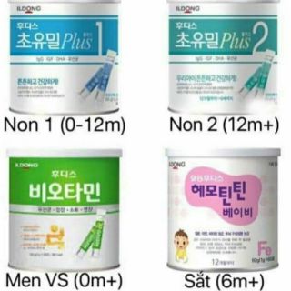Sữa non ildong Hàn Quốc 100g (1g×100 gói)