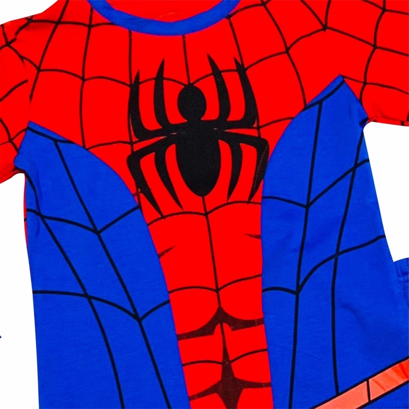 QUẦN ÁO NGƯỜI NHỆN TAY DÀI TẶNG KÈM CHOÀNG BAO TAY VÀ VỚ NHỆN