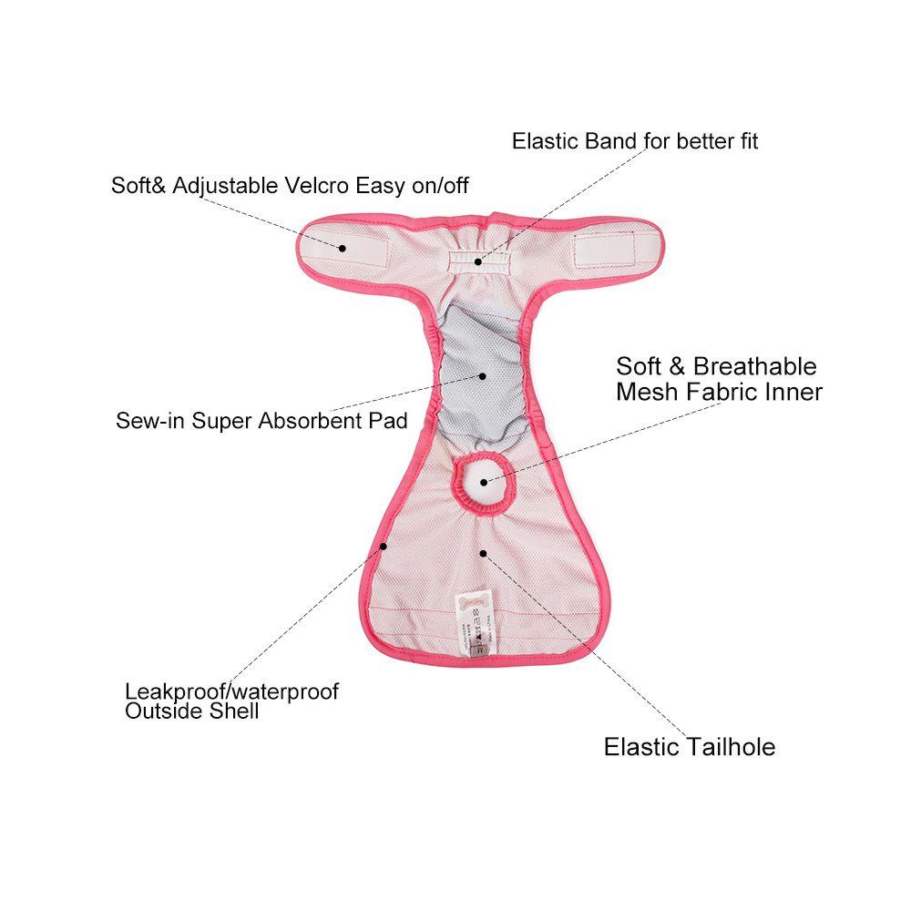 Tã Quần Vệ Sinh Thấm Hút Nước Dành Cho Cún Cưng Cỡ Vừa Và Lớn