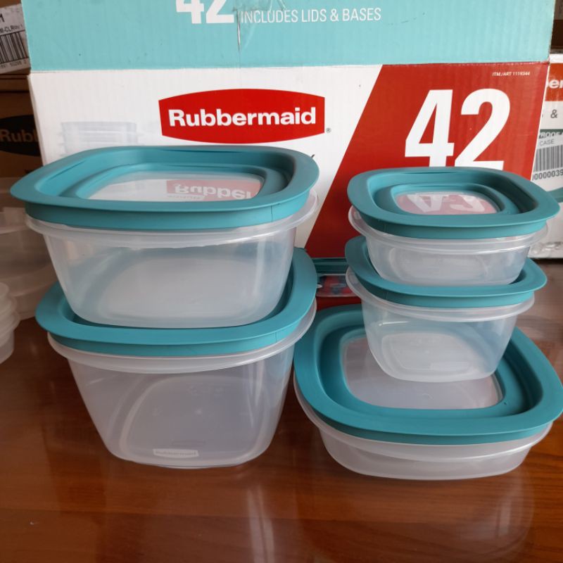 Hộp Rubbermaid nắp xanh - Lẻ size. Hàng chuẩn Mỹ. | BigBuy360 - bigbuy360.vn