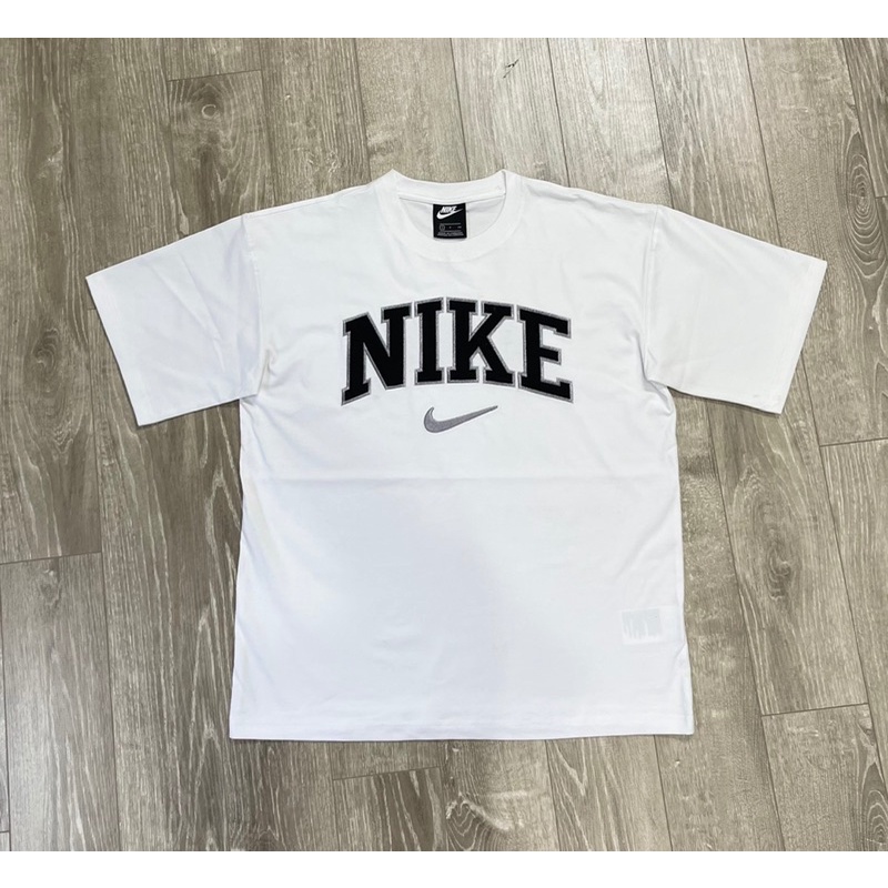 | ẢNH THẬT | ÁO THUN N I K E TRẮNG LOGO THÊU TO