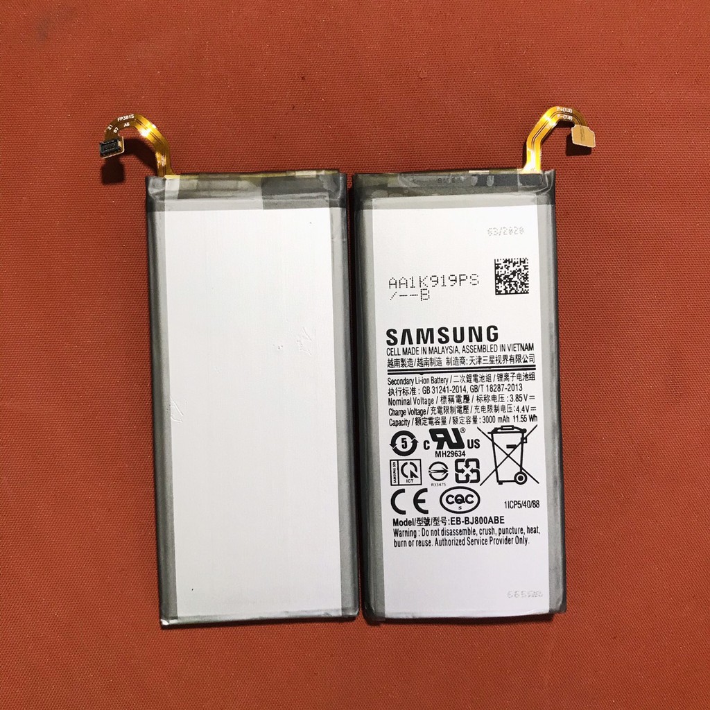 Pin  Samsung Galaxy J8 2018, J810, A6 2018, J6 2018 BJ800ABE - 3000mAh zin bảo hành 6 tháng