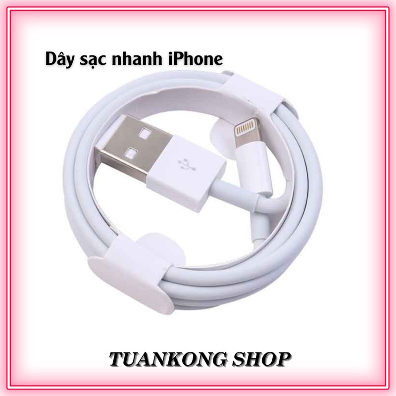 Dây + Cốc Sạc Nhanh TypeC PD 20W , Cáp Sạc USB 5W. Hỗ Trợ Các Dòng [5/6/7/8/X/Xsmax/11/12/13]