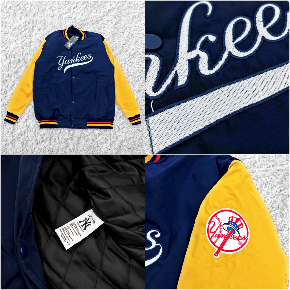 Áo khoác thêu LOGO BASEBALL mới ERA YORK NY YANKEES