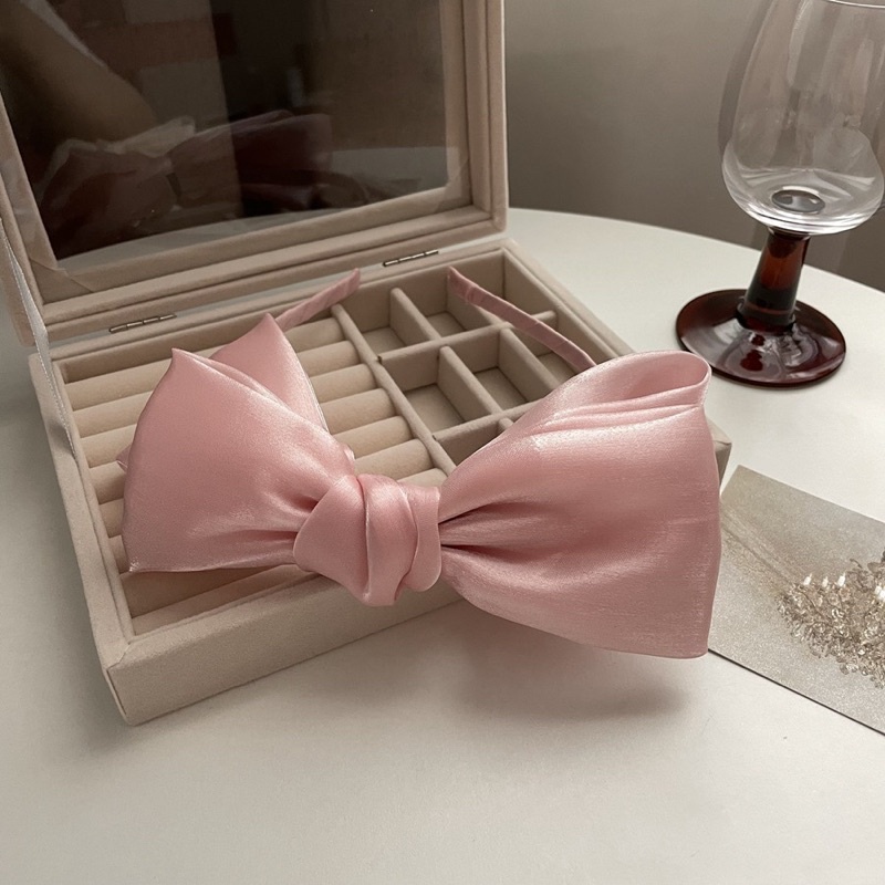 Bờm nơ voan bản lớn tiểu thư dễ thương B109