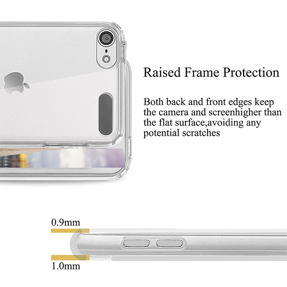 Ốp điện thoại trong suốt cho iphone Se X Xs Xr iphone11 Pro Max iphone 12 Pro Max iphone 12 mini Ipod Touch 5 6 7 | BigBuy360 - bigbuy360.vn