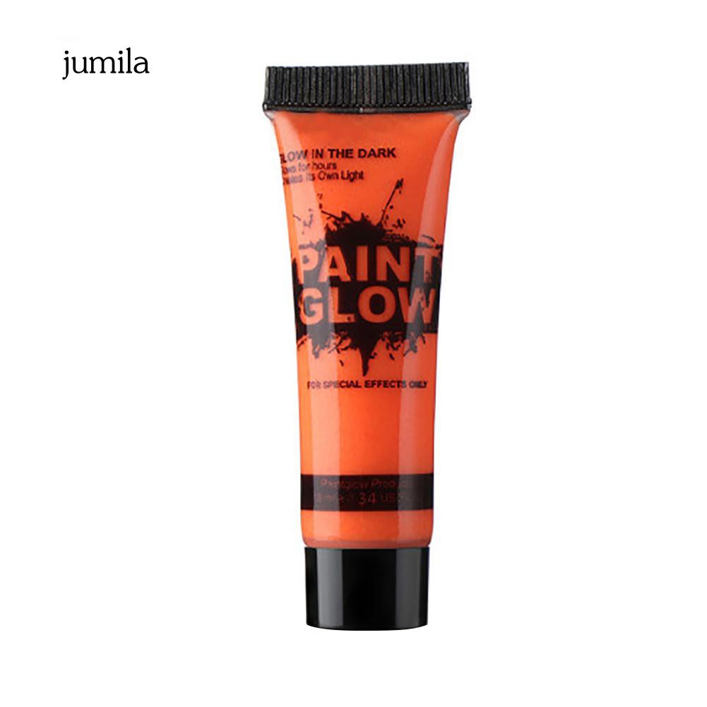 JULA 10ml Fluorescent Glow Club Pub Party Festival Makeup UV Neon Face &amp; Body Paint