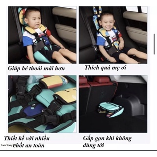 ghế đi xe ô tô,đai an toàn đi xe cho bé,tiện lợi thoải mái
