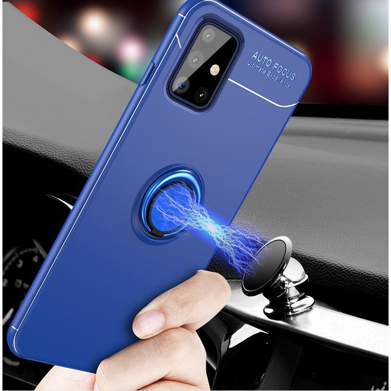 Ốp Lưng Auto Focus SAMSUNG GALAXY A31,A51 ,A71, M51, A02s, A03s Cao Su Bracket Iring