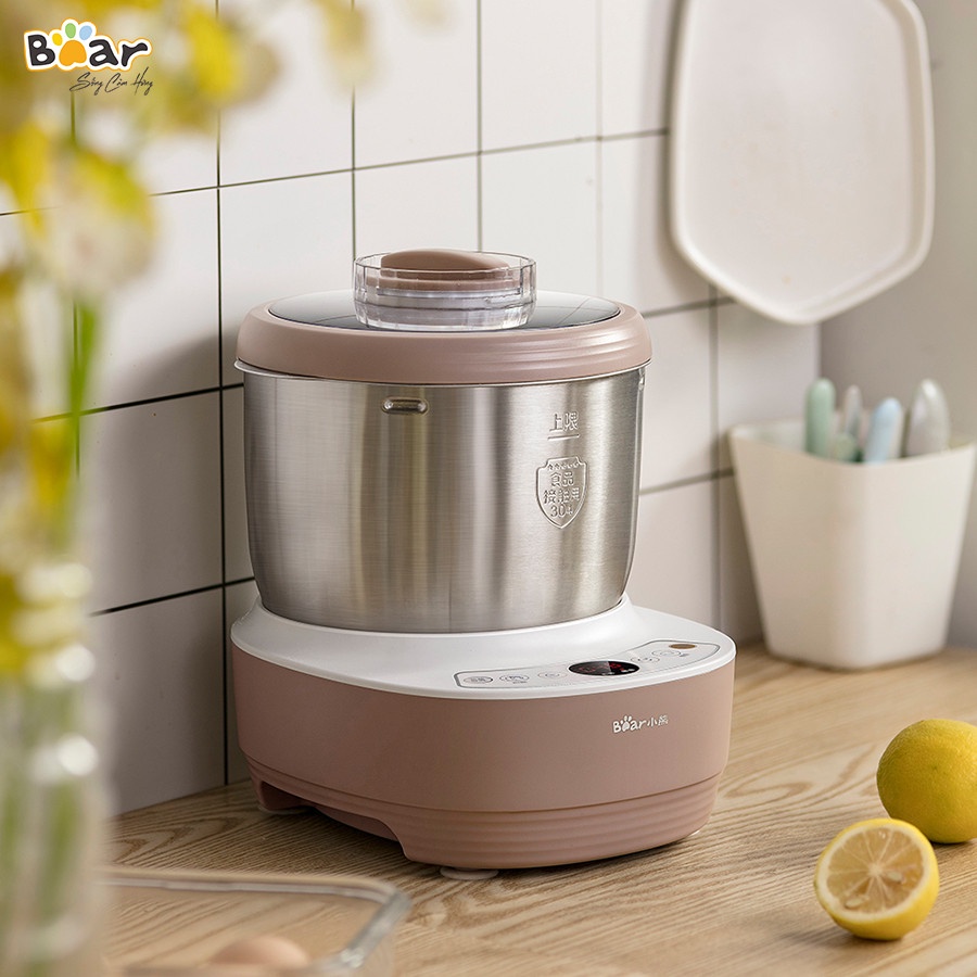 Máy Nhào Trộn Và Ủ Bột Tự Động 3.5L Bear HMJ-A35M1  Bảo Hành Chính Tháng 18 Tháng - Bếp Nhà Bear