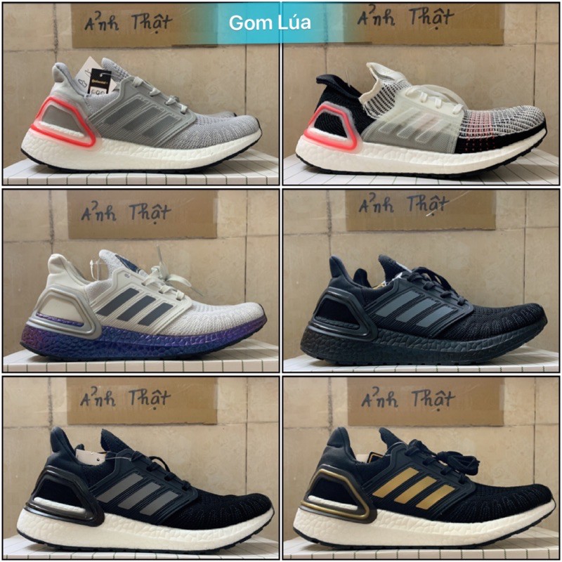 Giày Ultra Boost 2020 Trắng Đen 6.0