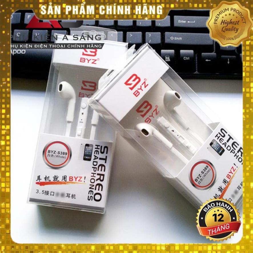 Tai Nghe Dây Dẹt BYZ S389 [ Bảo Hành 1 Tháng ]