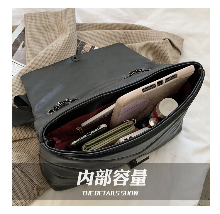 Túi Xách Nữ JASMIN NOIR Cột Nơ Dây Xích Đeo Thời Trang Cá Tính