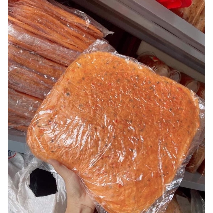 Lẻ 500g dẻo tôm cay 35k