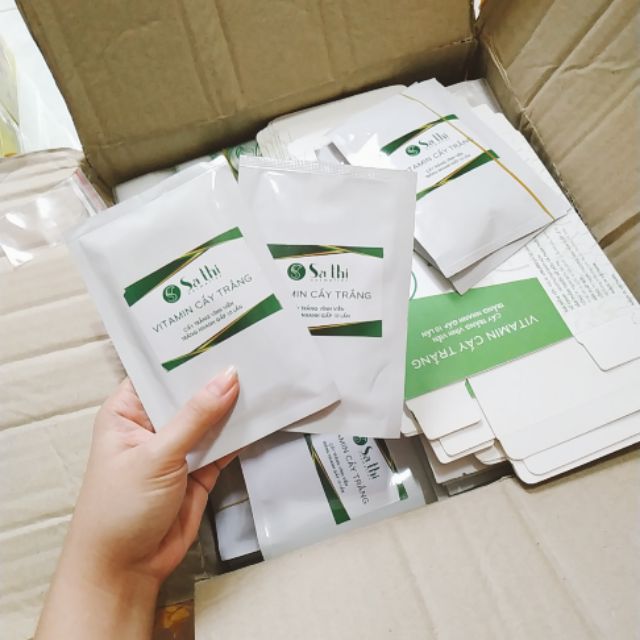 Gói 50 Viên Vitamin Cấy Trắng Sa Thị