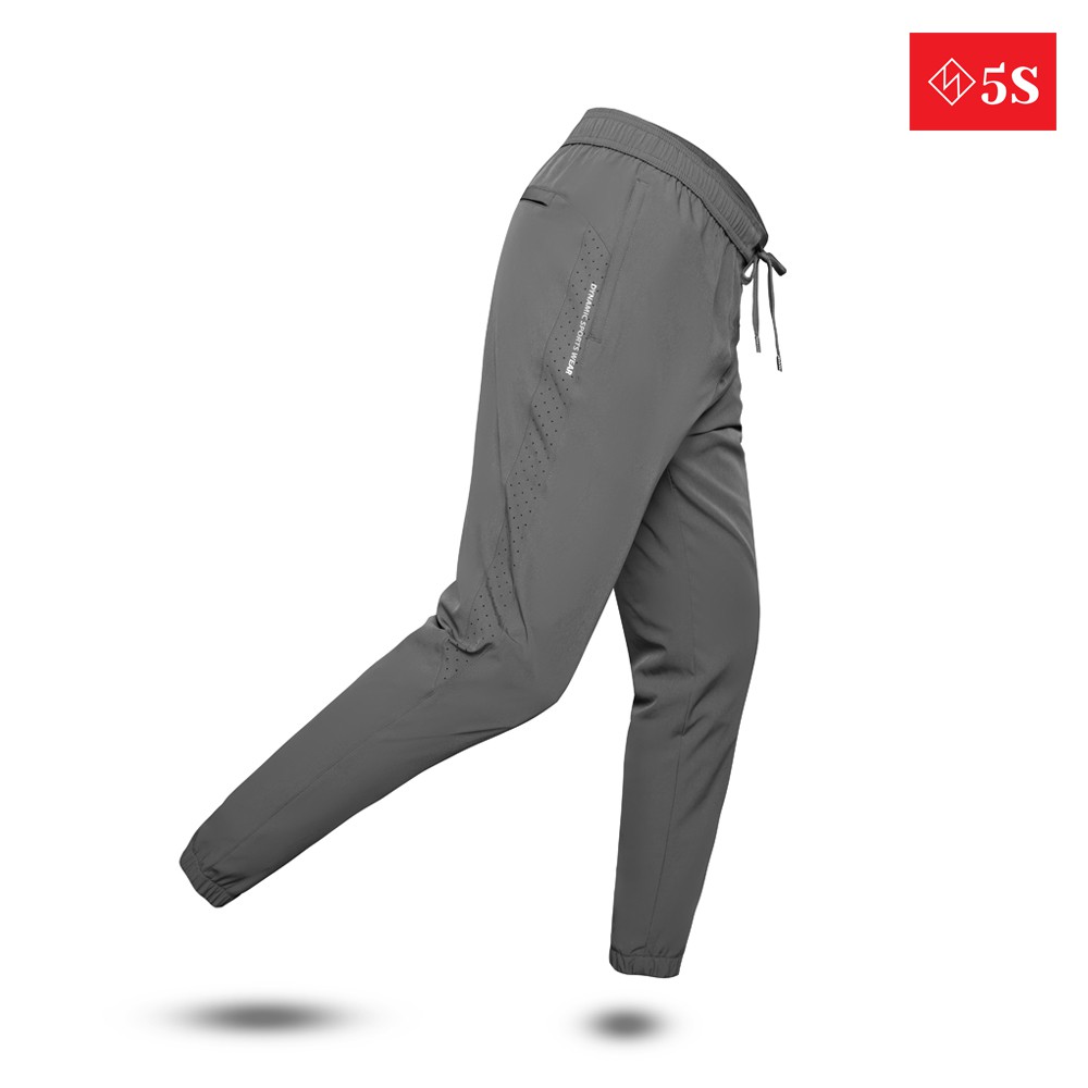 Quần Jogger Nam 5S (5 Màu) Bo Chun Ống, Vải Gió, Dáng Thể Thao, Lưng Chun Thoải Mái, Bền Màu, Hạn Chế Nhăn (003) | BigBuy360 - bigbuy360.vn