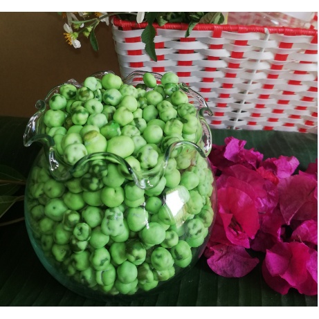 1 kg - Đậu hà lan wasabi (mù tạt) loại cay ngon đặc biệt