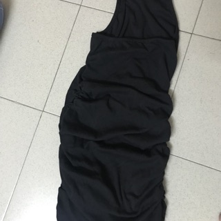 [ẢNH_THẬT_CUỐI] Đầm body sát nách cổ lọ hở lưng