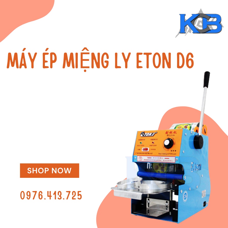 Máy ép miệng cốc, miệng ly ET-D6