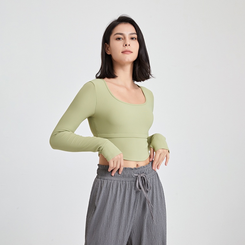 Lululemon Áo Thun Yoga Dài Tay Mềm Mại f1993