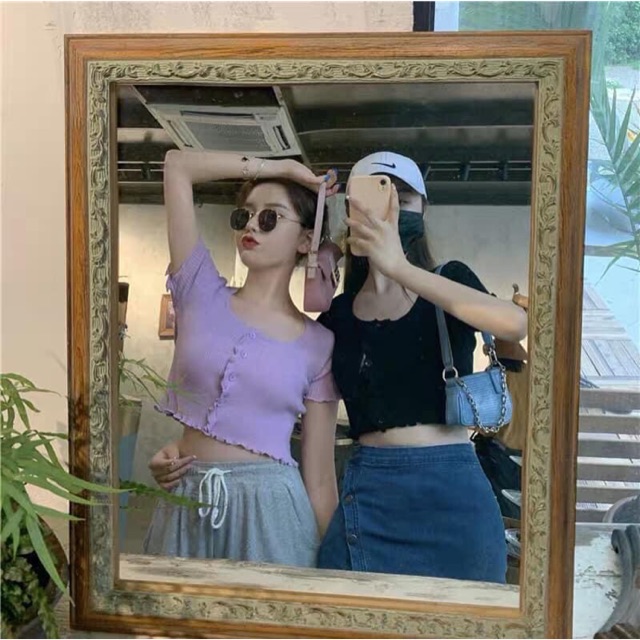 Áo croptop bígsize