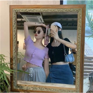 Áo croptop bígsize