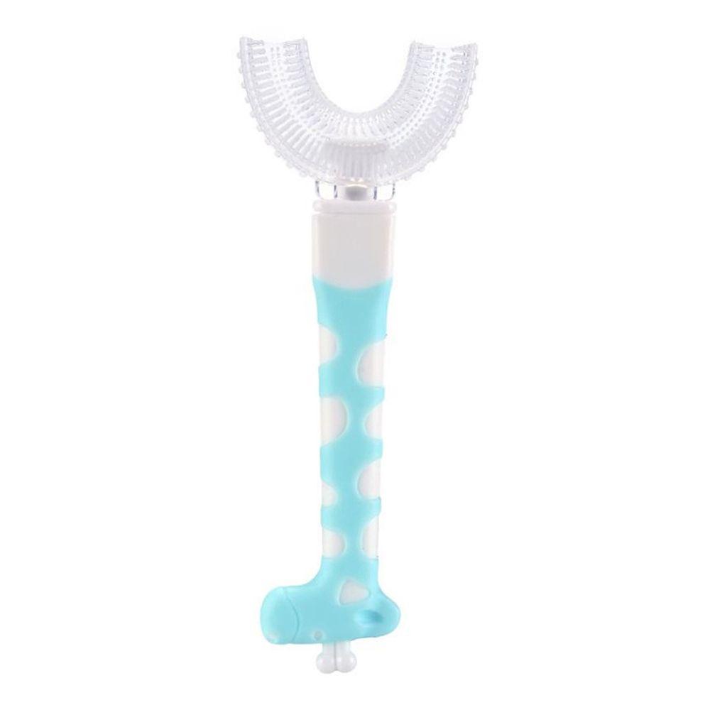 NIUYOU Bàn Chải Đánh Răng Bằng Silicone Mềm Mại Hình Chữ U Tiện Dụng