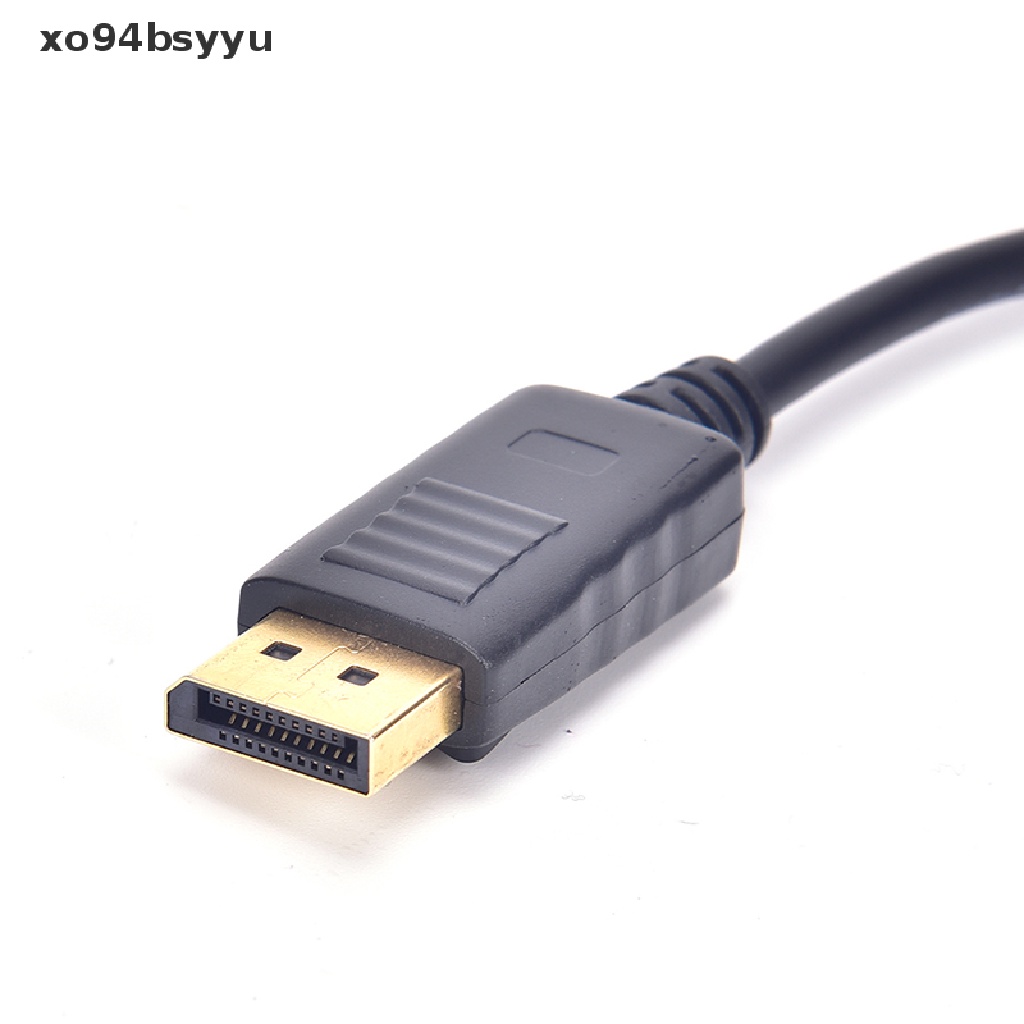 [xo94bsyyu] Displayport DP Male To VGA Female Adapter Display Port Cable Converter Black  [xo94bsyyu]