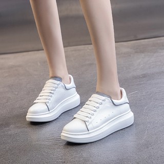Giày Sneaker MCQ Phản Quang Dây Lụa Cao Cấp Full Box Full Bill