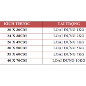 (0,5kg) Túi xốp Zin bóng 2 Quai nhiều size Loại 1 (có dày và mỏng) Nhiều size để chọn