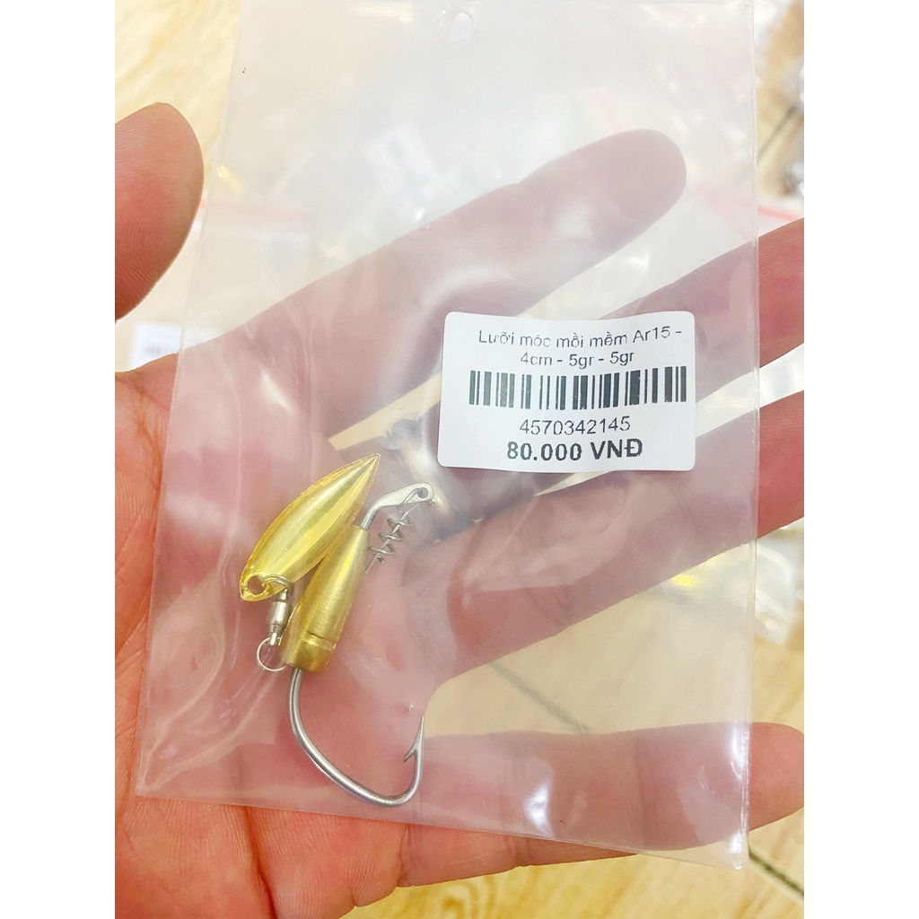 Lưỡi móc mồi mềm thủ công AR15