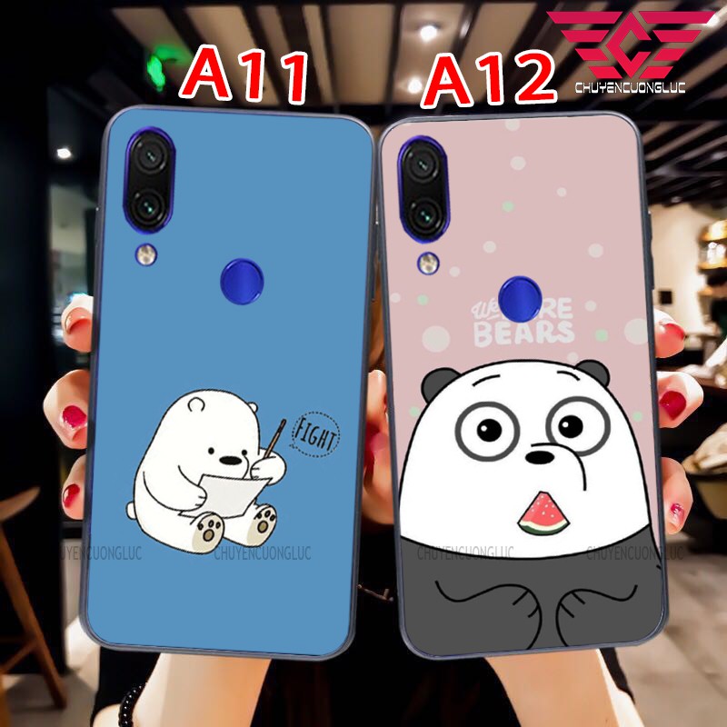 ỐP LƯNG XIAOMI REDMI 7/ NOTE 7/ 7 PRO IN HINH WE BARE BEARS ĐÁNG YÊU