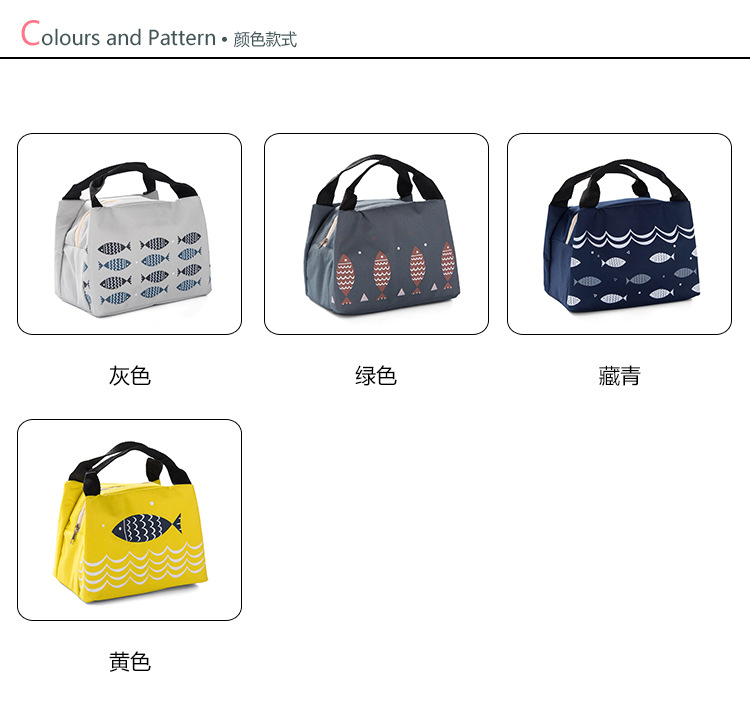 Túi Giữ Nhiệt Đựng Cơm Trưa Đem Hoặc Đi Dã Ngoại Chất Lượng Cao