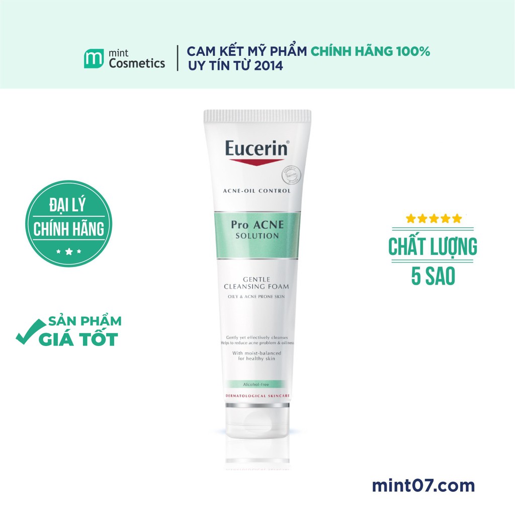 Sữa rửa mặt Eucerin Pro Acne Solution 150G