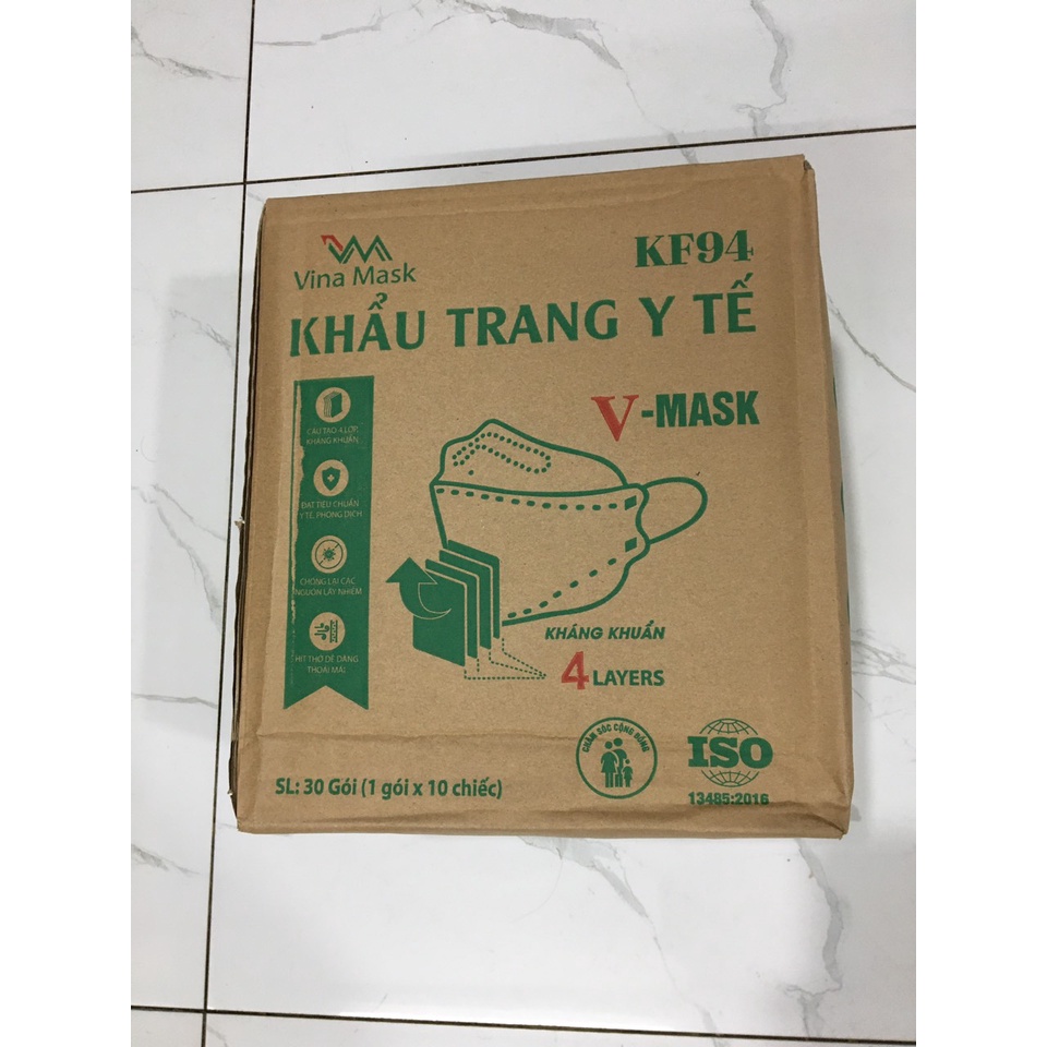 Giá Sỉ 1 Thùng khẩu trang Vina Mask KF94