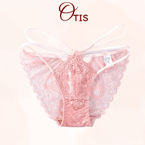 Quần Lót Ren Mềm Mại Hoa Văn Phối Dây Cực Sexy Quyến Rũ OTIS - S61