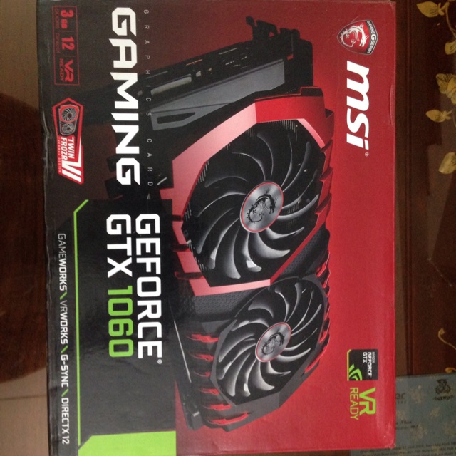 GTX 1060 3GB GAMING X (CŨ CHÍNH HÃNG)