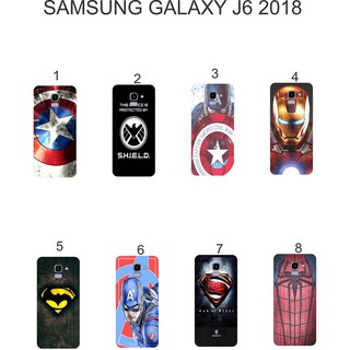 Ốp lưng samsung galaxy j6 2018 dẻo in hình siêu anh hùng