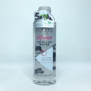 Nước tẩy trang Ponds Vitamin Micellar Water D-toxx Charcoal 100ml
