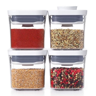 Sét 4 hộp đựng gia vị, thảo mộc Oxo