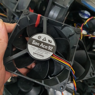 FAN013 Fan- quạt tản nhiệt  San Ace 92 0.88 A 12v thổi hút tốt